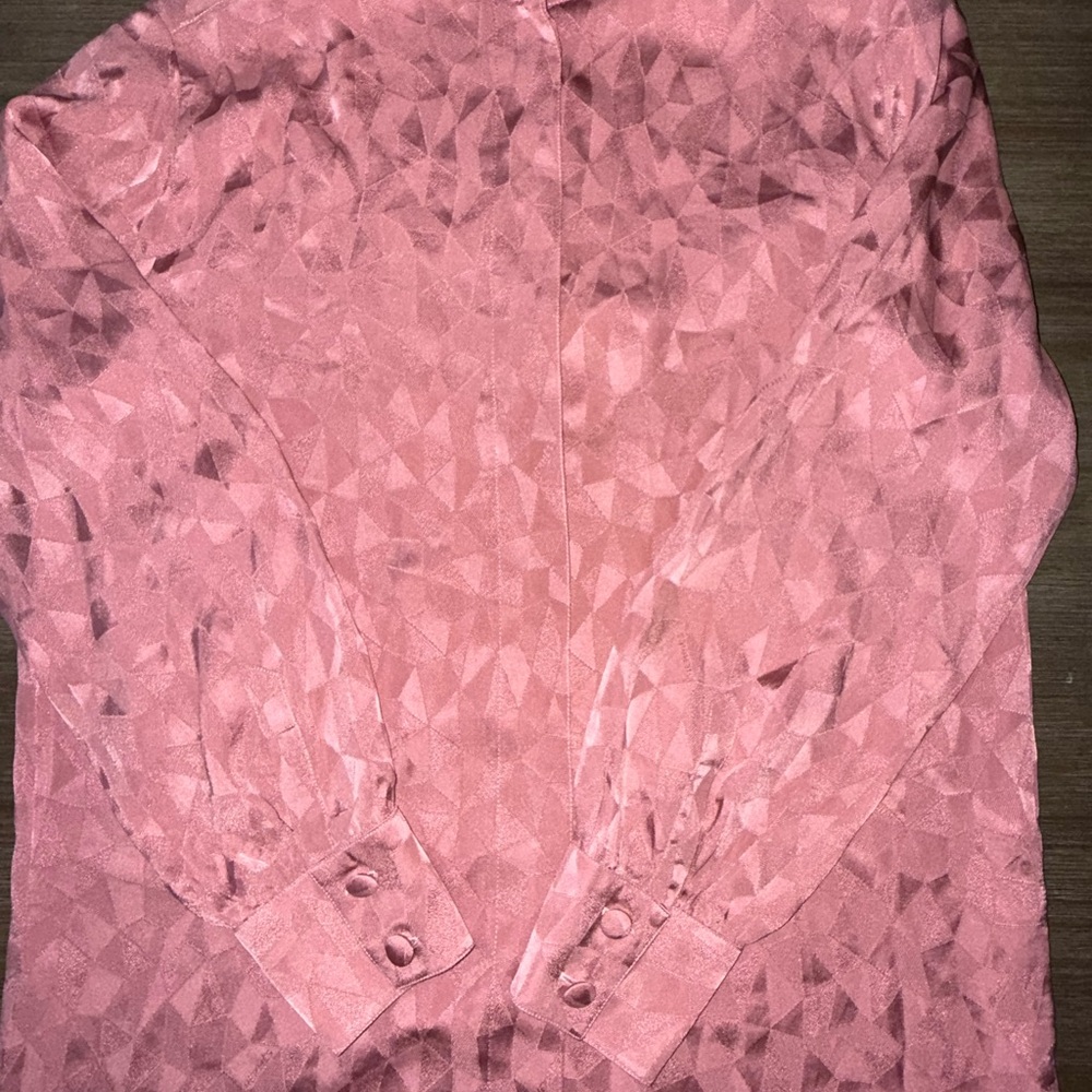 Hermès Blouse geometric jacquard pattern - Picture 3 of 7